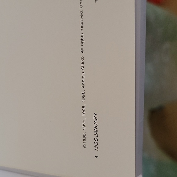 Annie's Attic Calendar Bed Doll Society - Picture 11 of 12